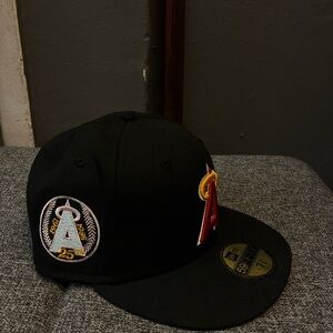New California Angels 7 3/8”  W/25th anniversary Side Patch